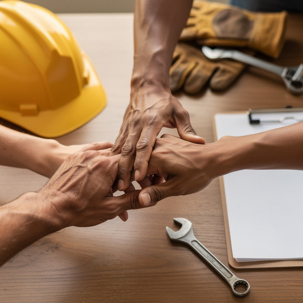 United Labor Center San Diego team and community members collaborating in a historic meeting at our San Diego union hall